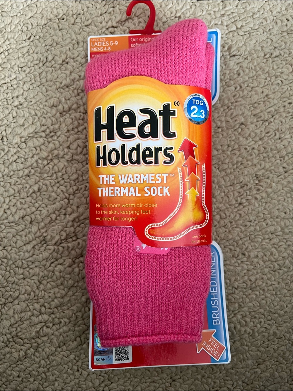Women’s Thermal Socks - Pink